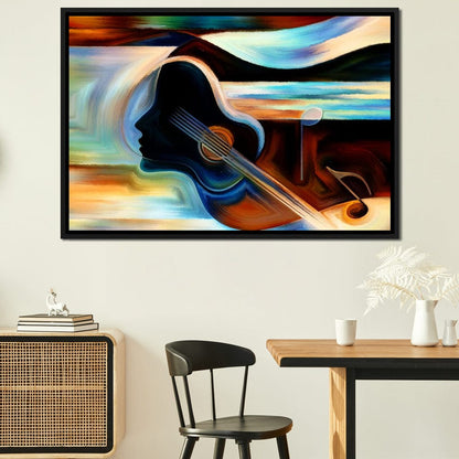 Musical Mind Canvas Wall Art