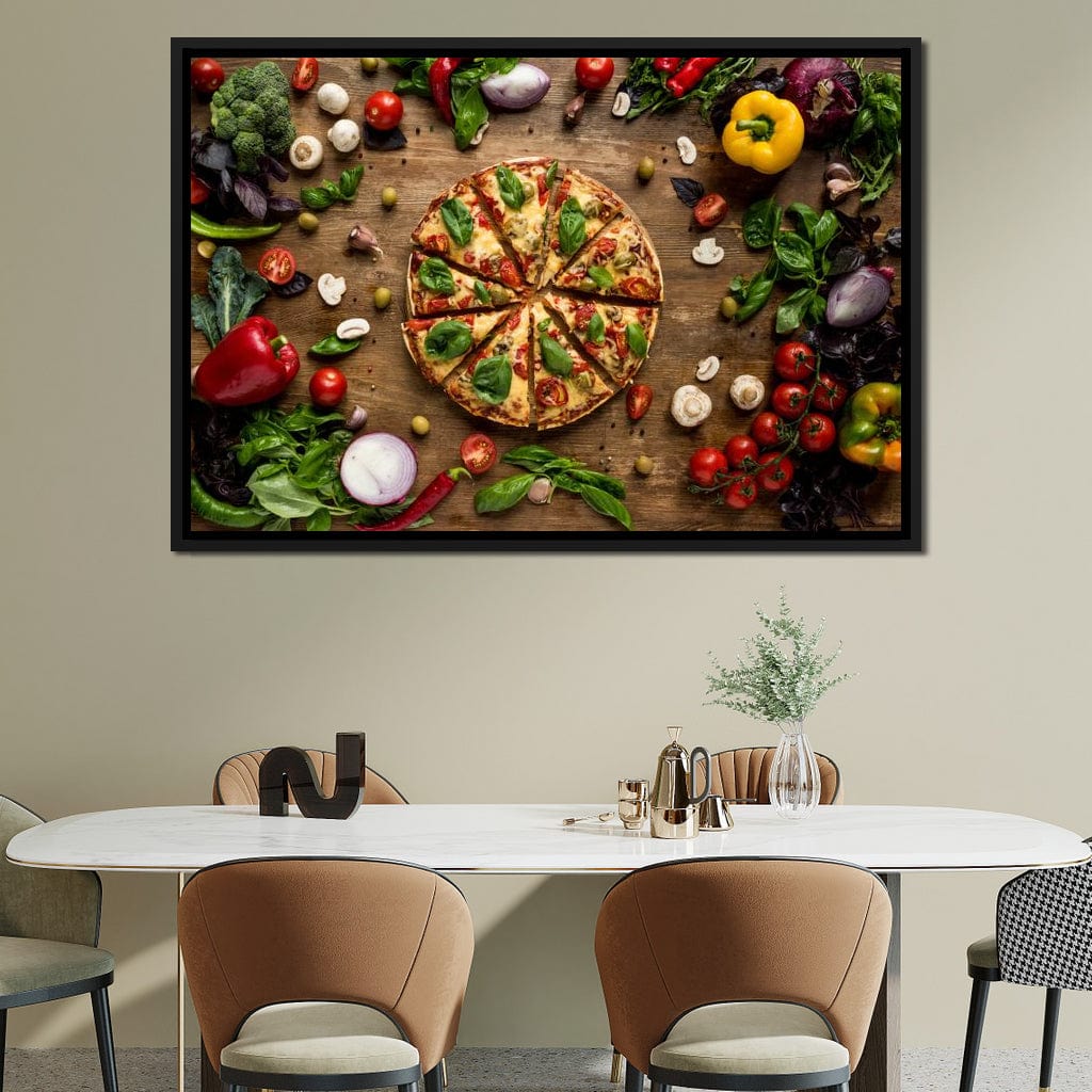 Pizza Night Canvas Wall Art