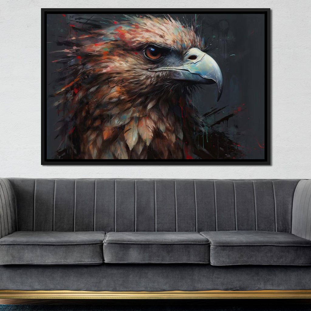 Red-Tailed Hawk Canvas Wall Art