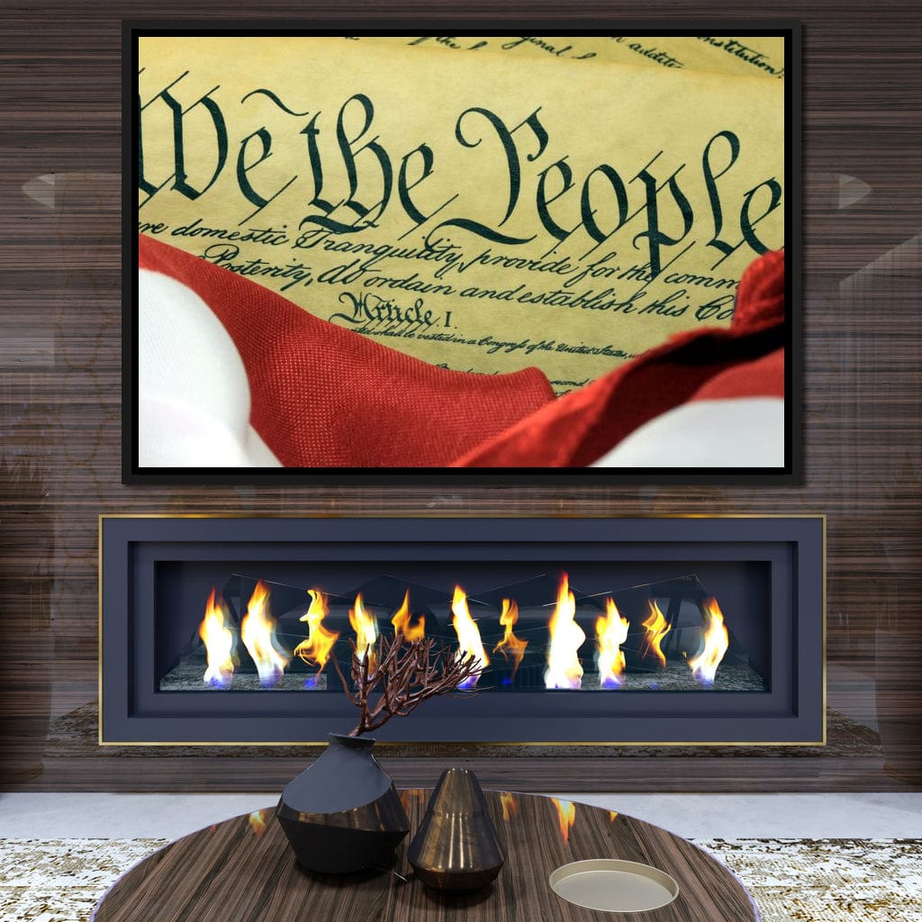 The Constitution Canvas Wall Art