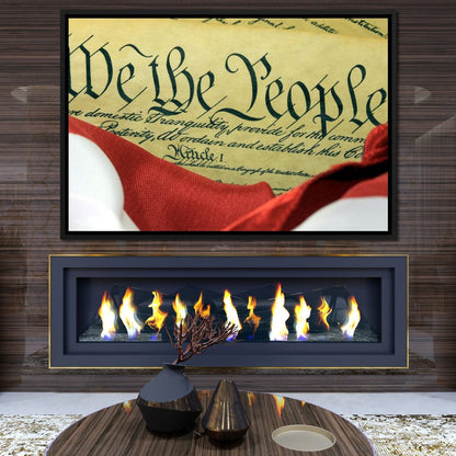 The Constitution Canvas Wall Art