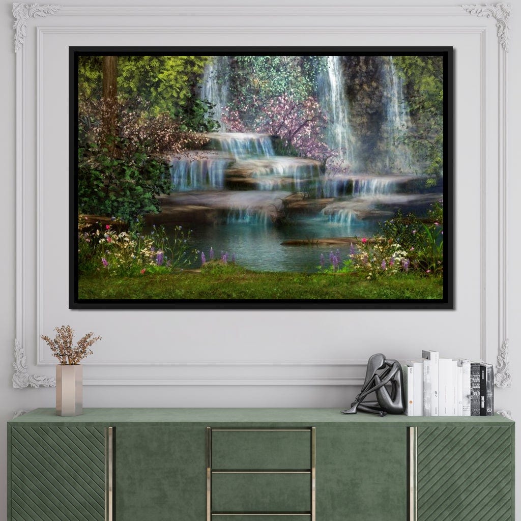 Fairy Cascade Canvas Wall Art