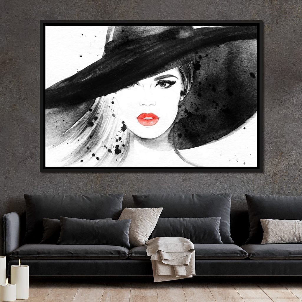Fashion Icon Canvas Wall Art