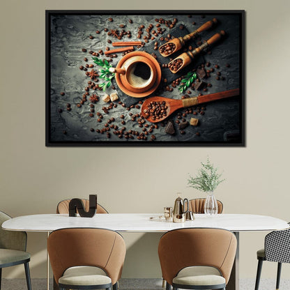Coffee Aficionado Canvas Wall Art