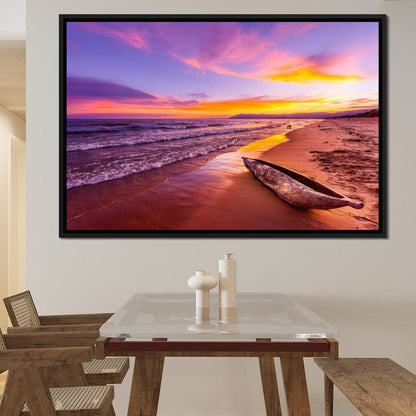 Lake Malawi Sunset Canvas Wall Art