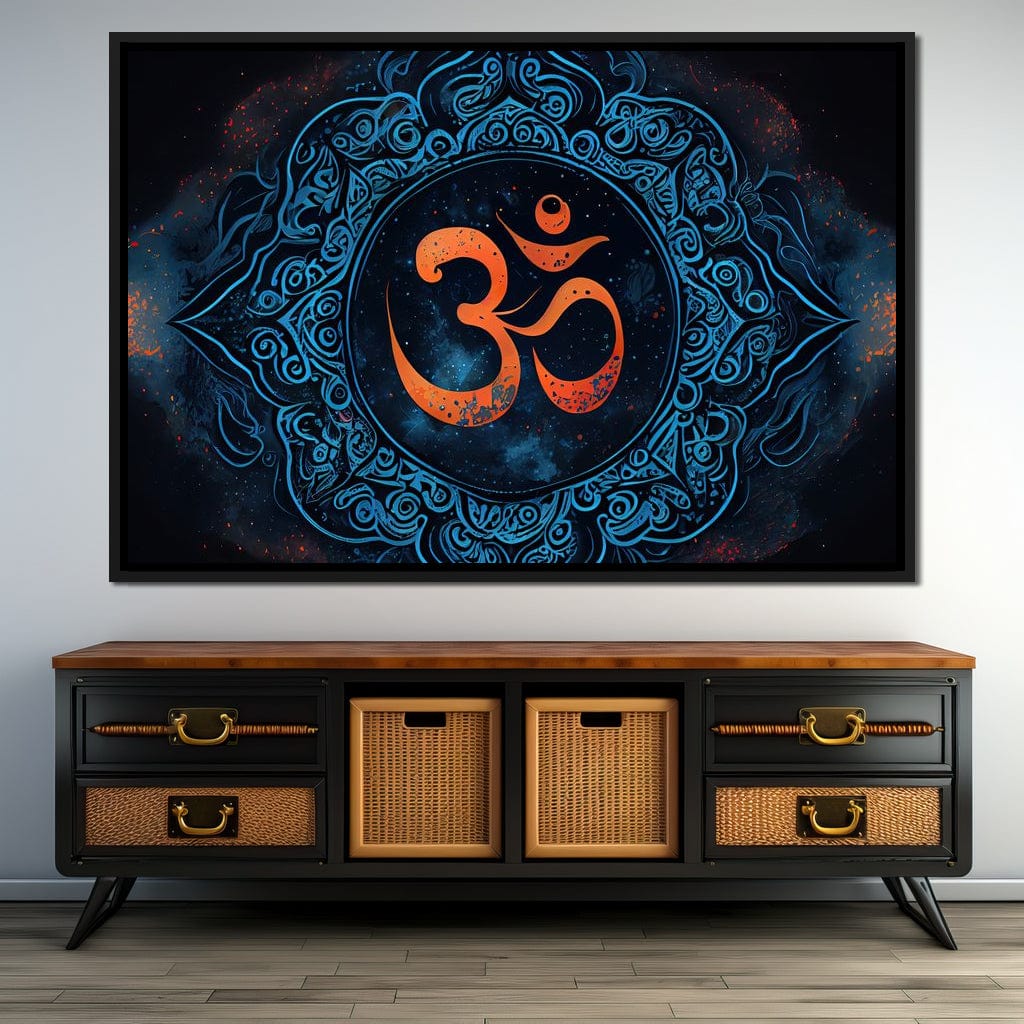 Om Mantra Canvas Wall Art