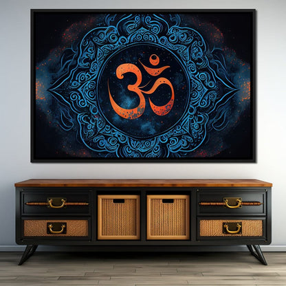 Om Mantra Canvas Wall Art
