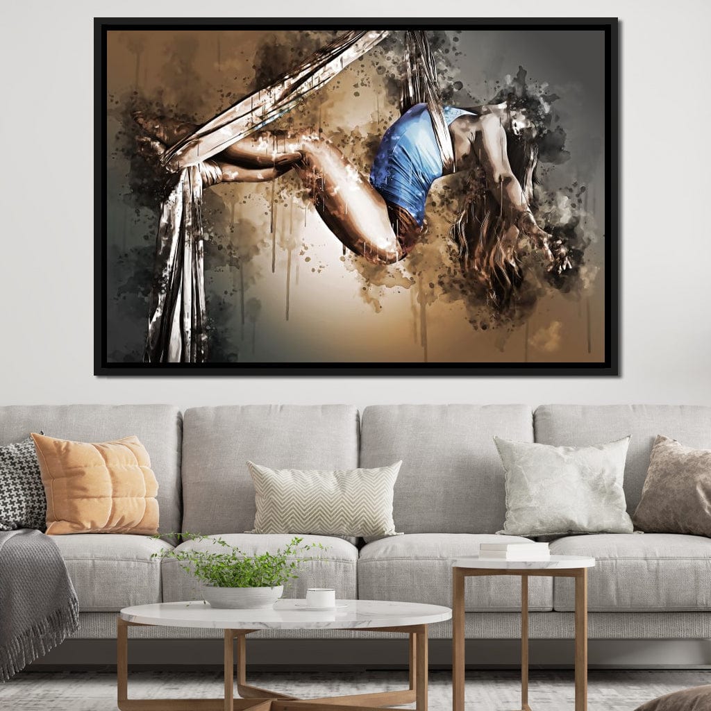 Acrobat Elegance Canvas Wall Art