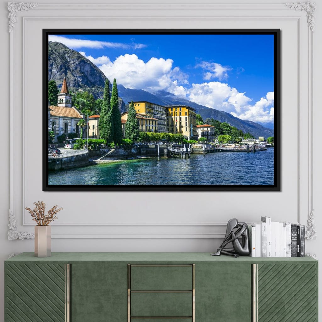 Lago di Como Italy Canvas Wall Art