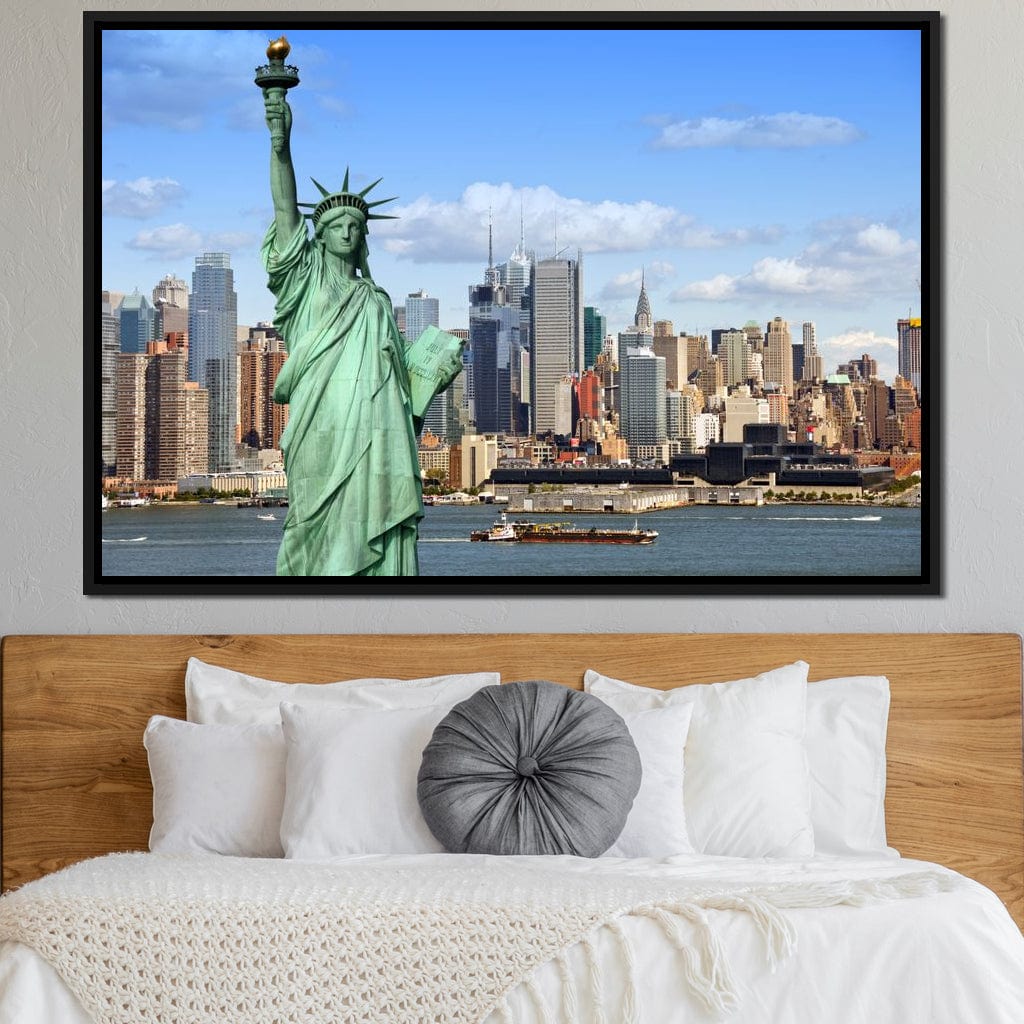 The New York City Skyline Canvas Wall Art