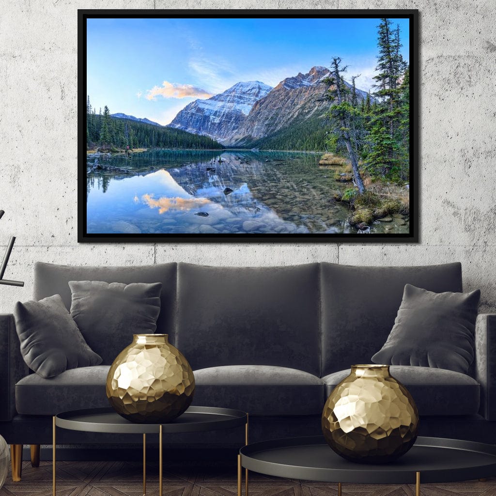 Edith Lake Canvas Wall Art