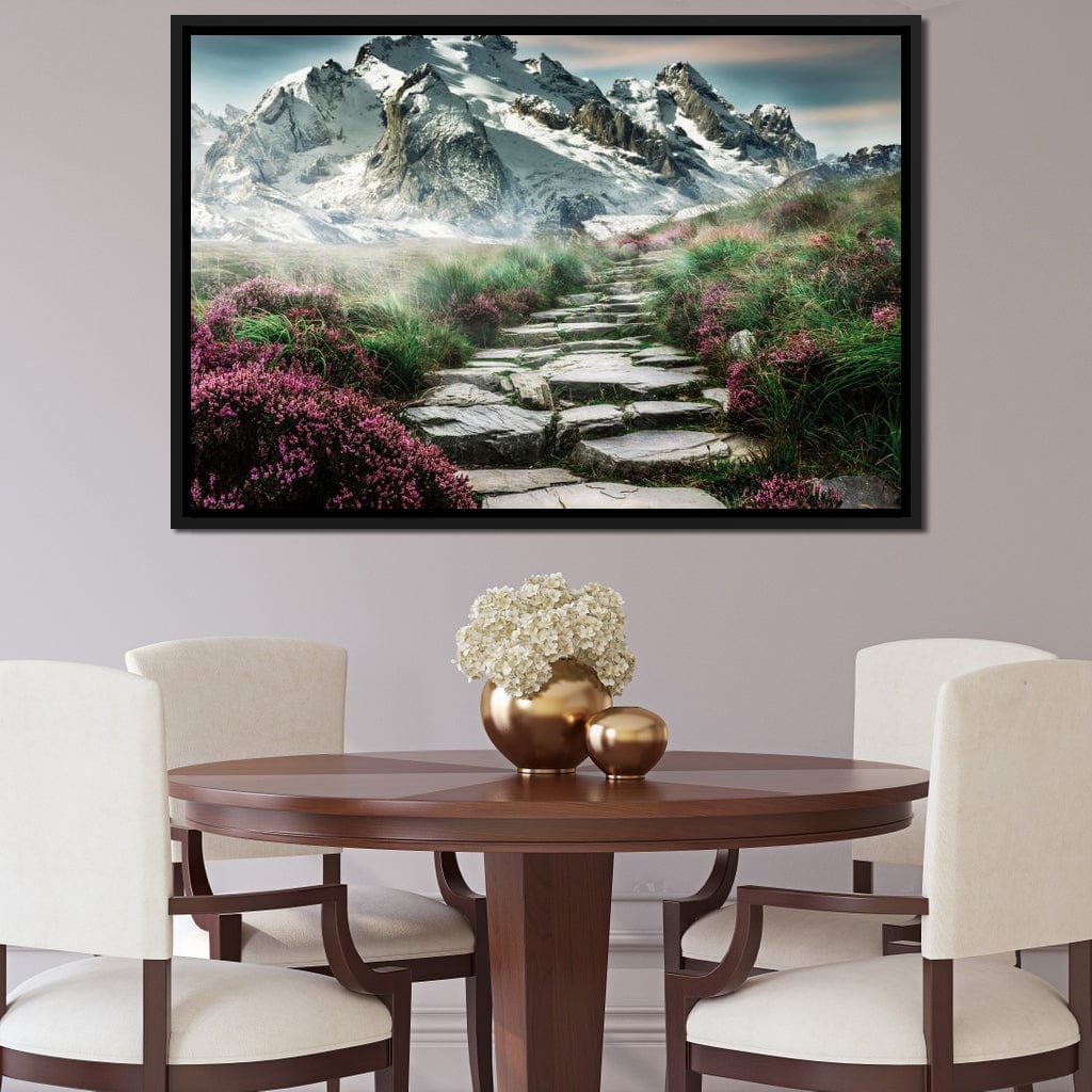 Cobble Road Canvas Wall Art