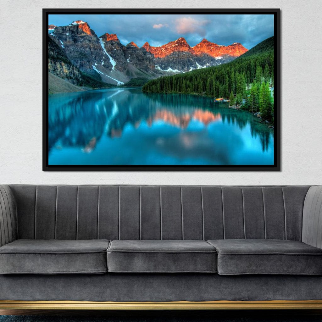 Moraine Lake Canvas Wall Art