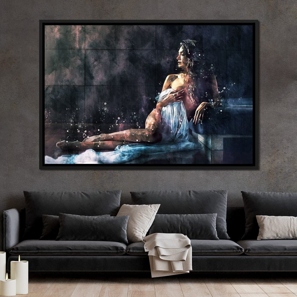 Beautiful Woman - Mateo Canvas Wall Art