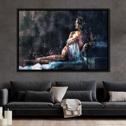 Beautiful Woman - Mateo Canvas Wall Art