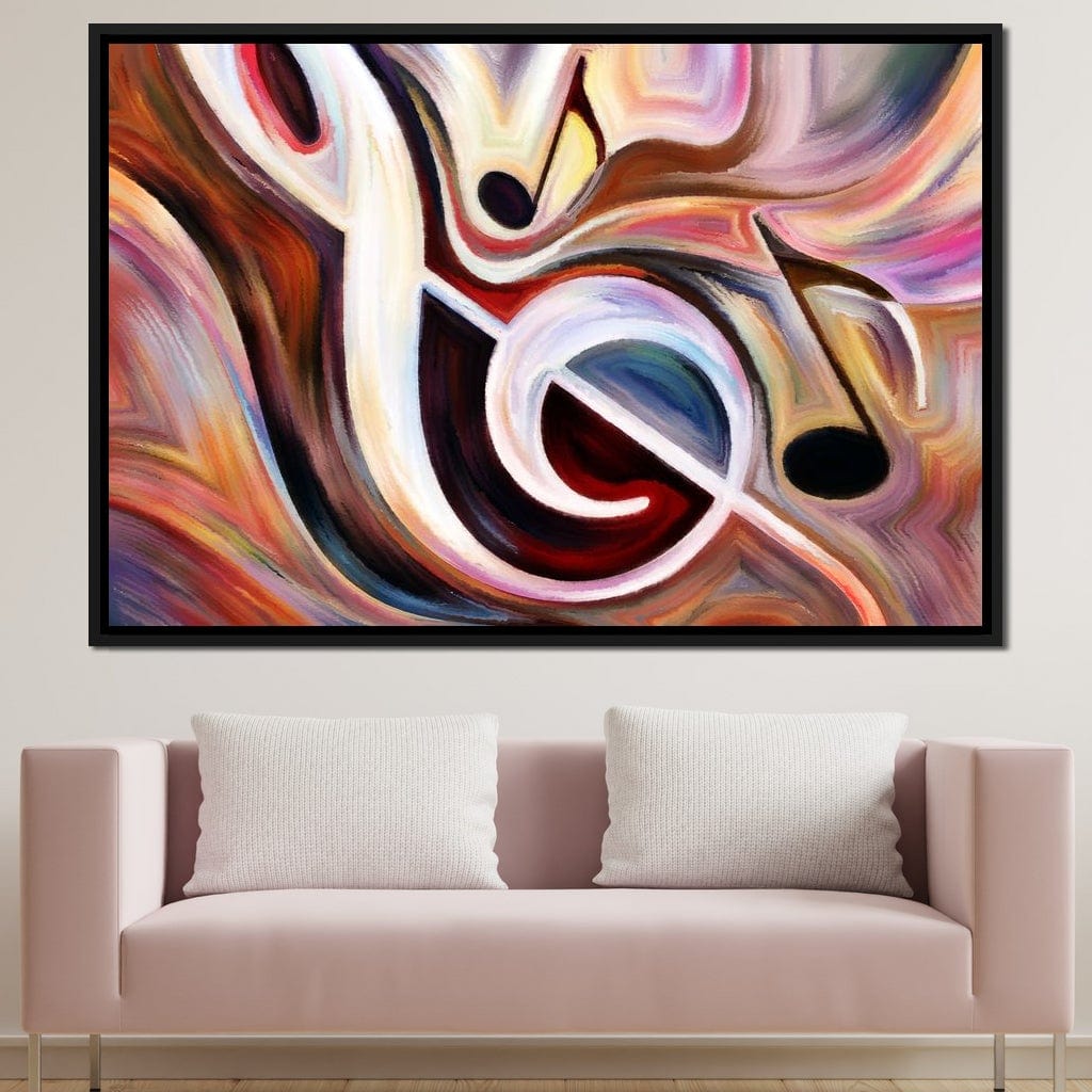 High Note Canvas Wall Art