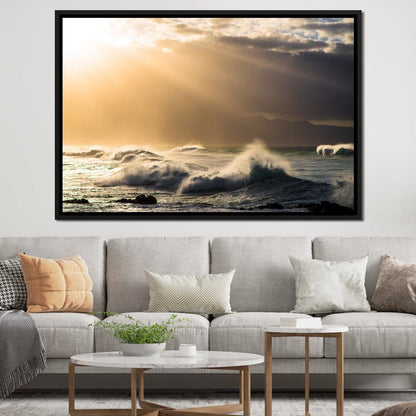 Light in Darkness Canvas Wall Art