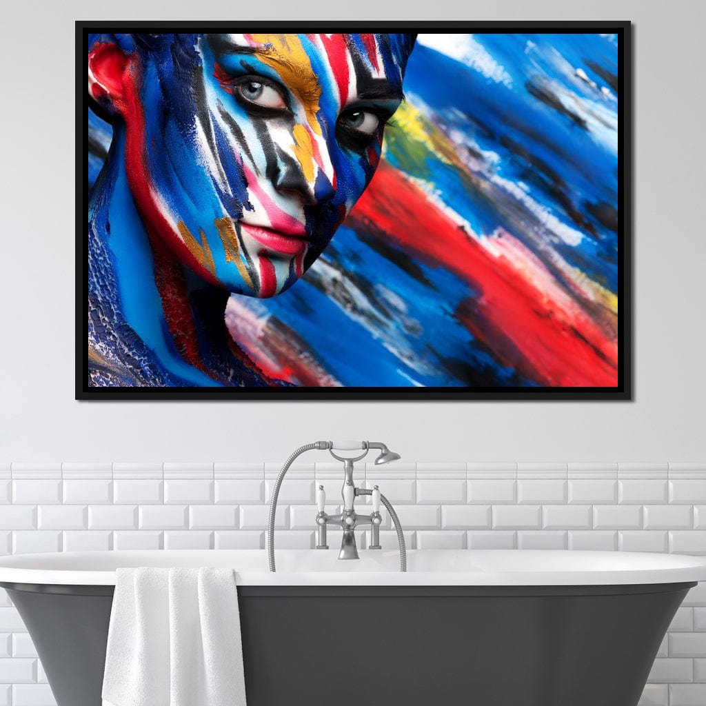 Body Art Canvas Wall Art