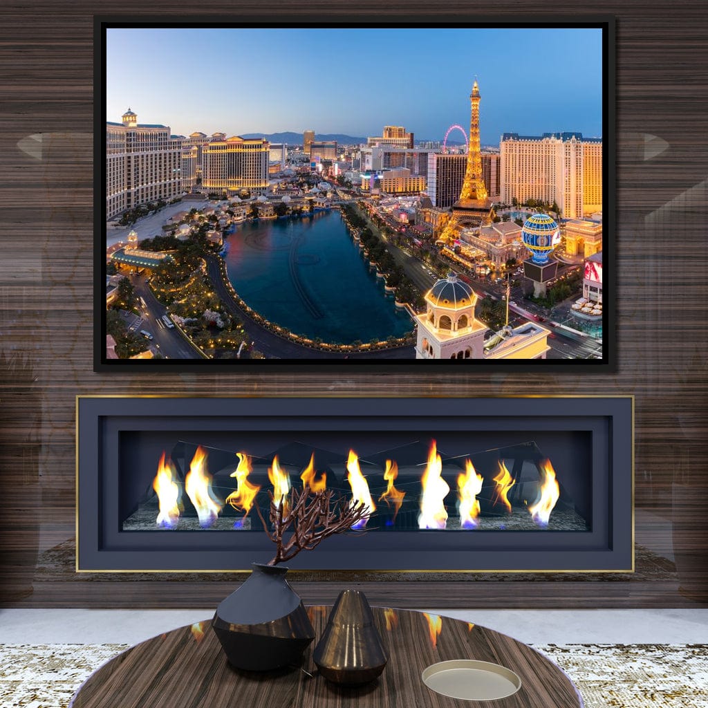 Las Vegas Skyline Canvas Wall Art