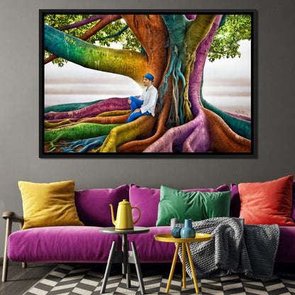 Just Dreaming Canvas Wall Art