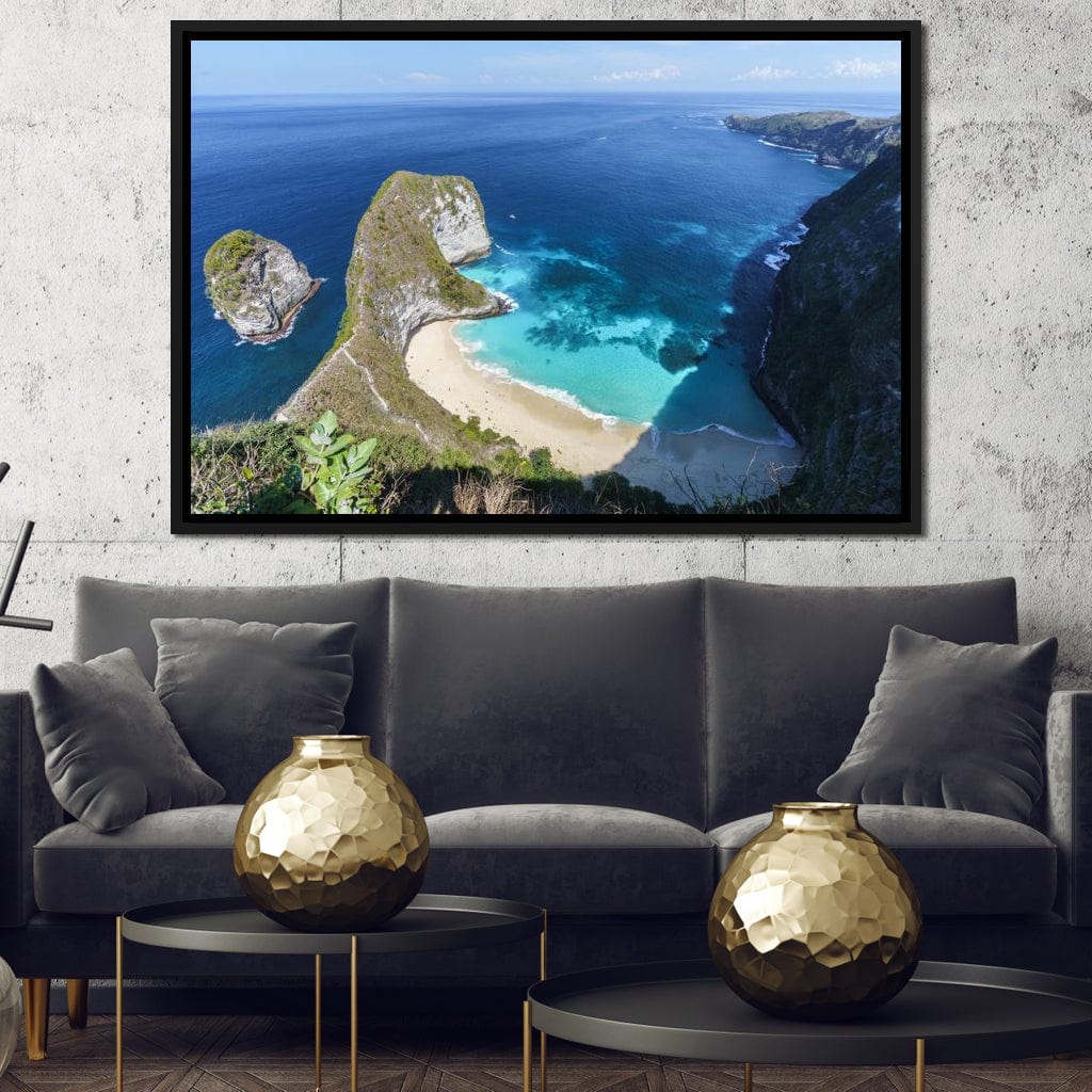 Kelingking Beach Canvas Wall Art