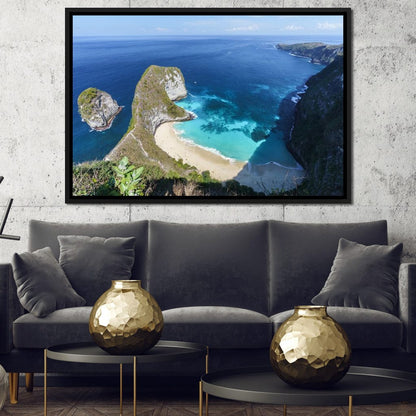 Kelingking Beach Canvas Wall Art