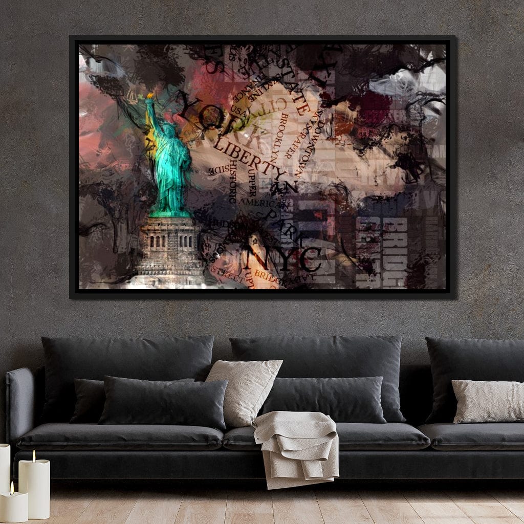 The Statue of Liberty Canvas Wall Art