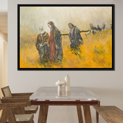 Religious Scene Canvas Wall Art