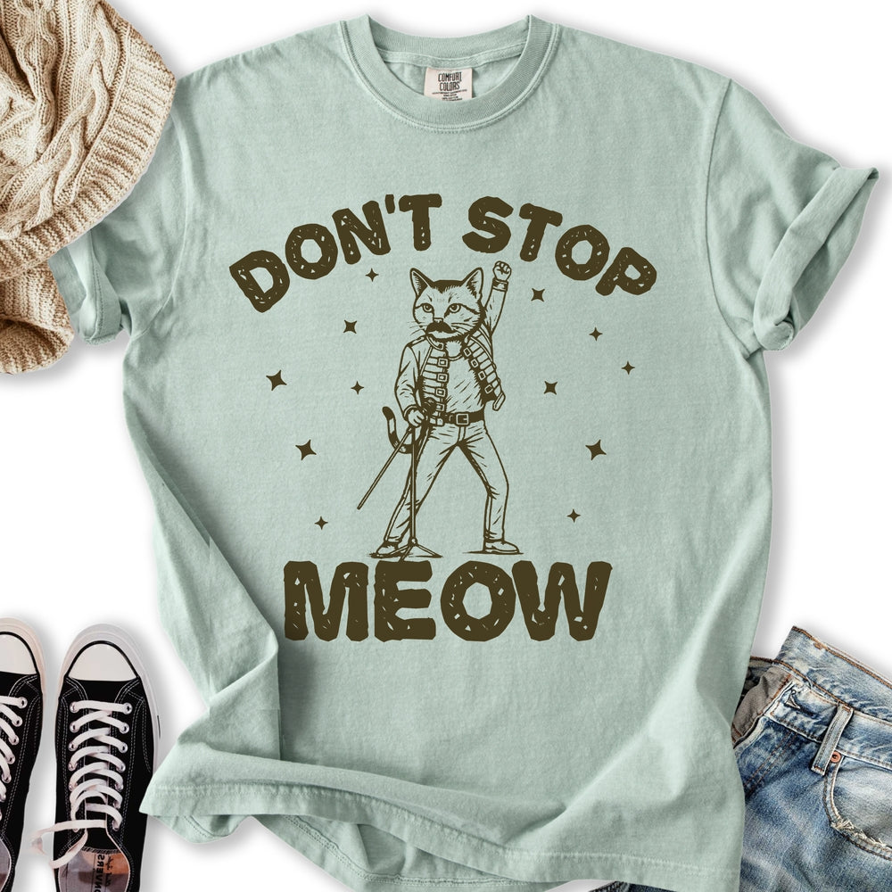 Dont Stop Meow Relaxed Tee