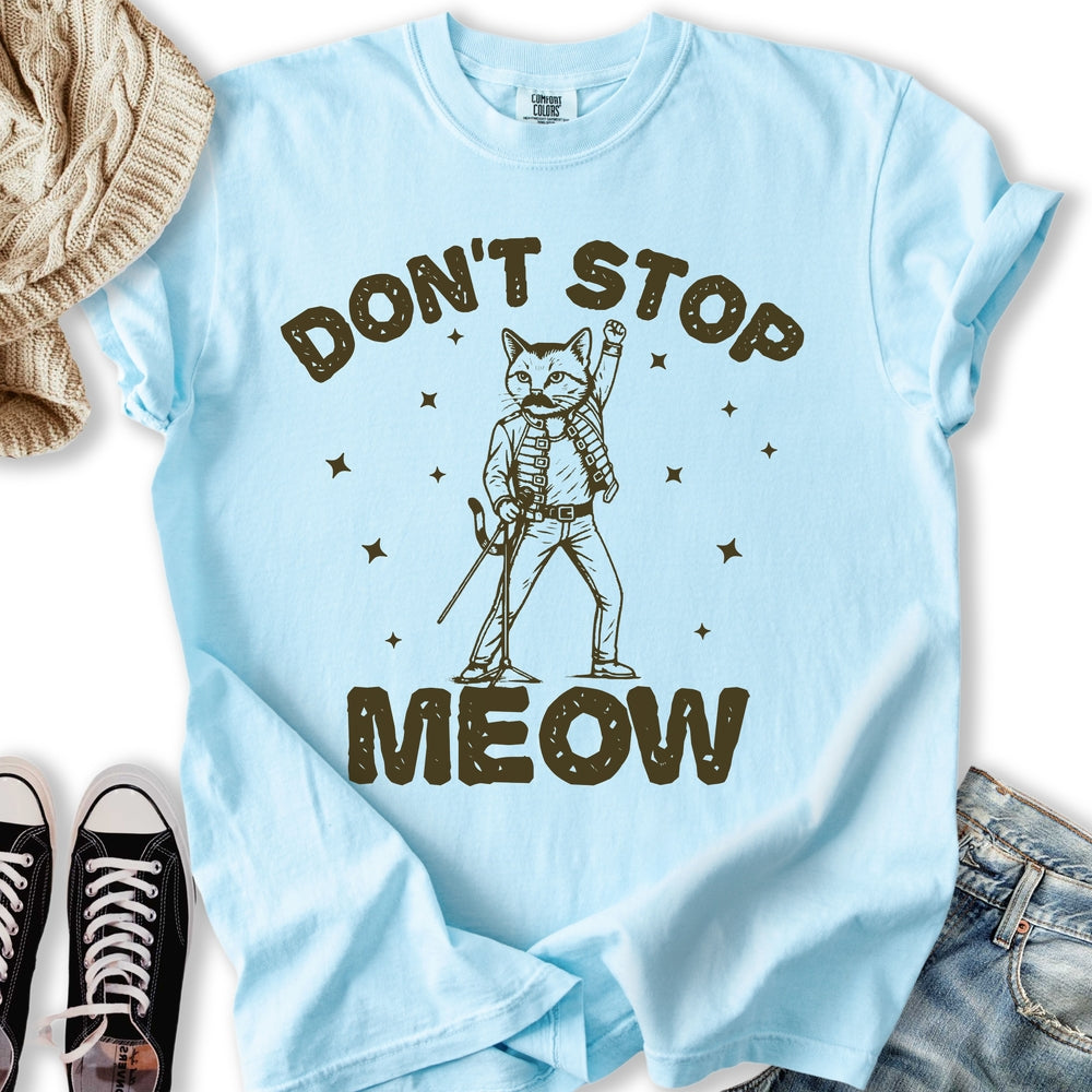 Dont Stop Meow Relaxed Tee