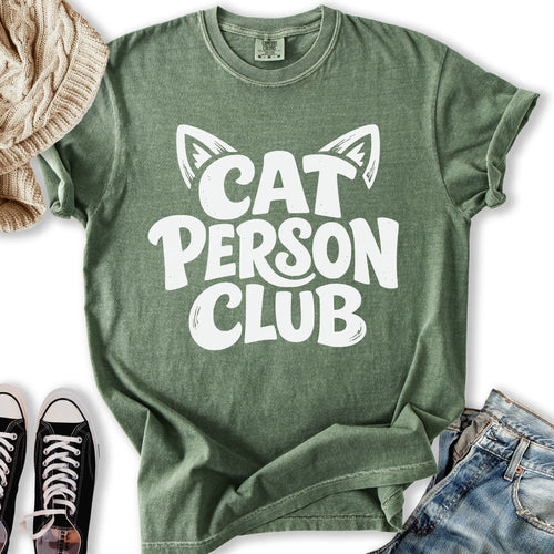 Cat Person Club Relaxed Tee