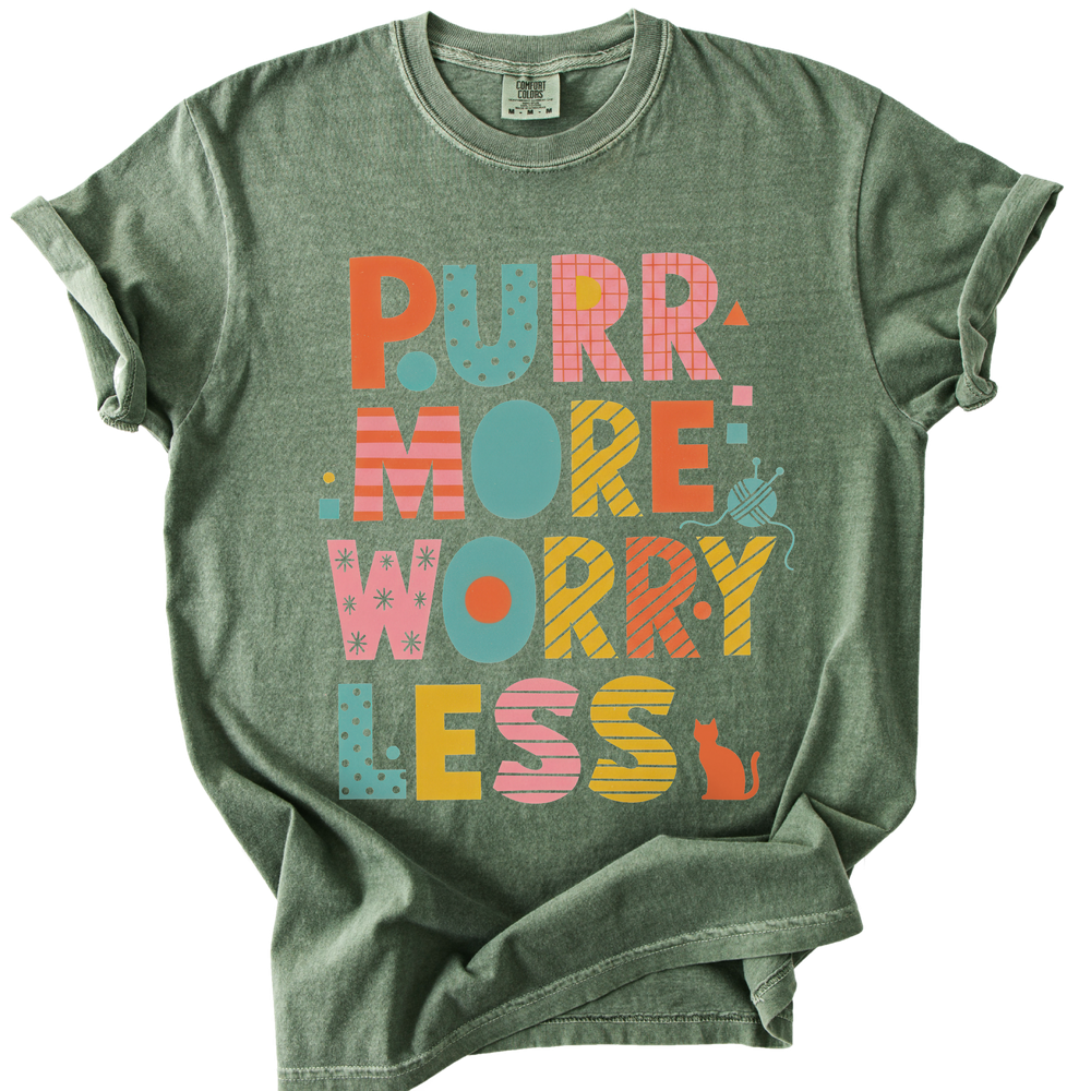 Purr More Relaxed Tee
