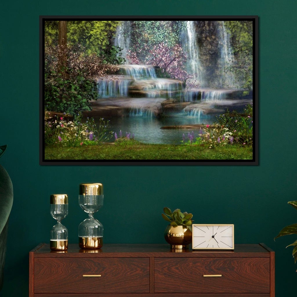 Fairy Cascade Canvas Wall Art