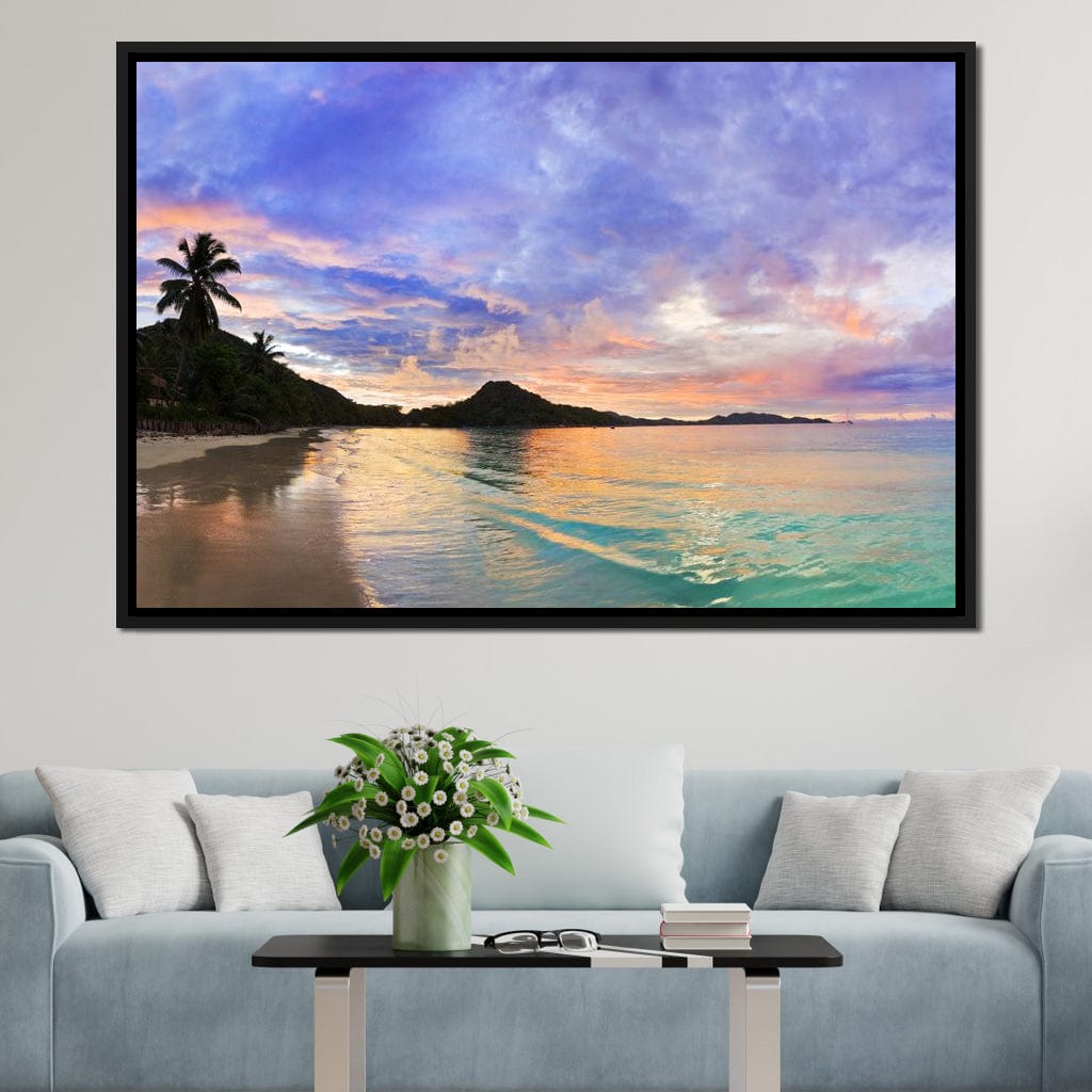 Seychelles Canvas Wall Art
