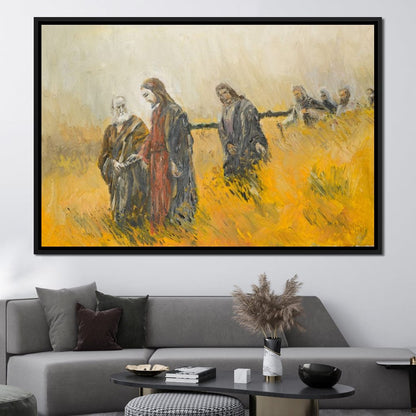 Religious Scene Canvas Wall Art