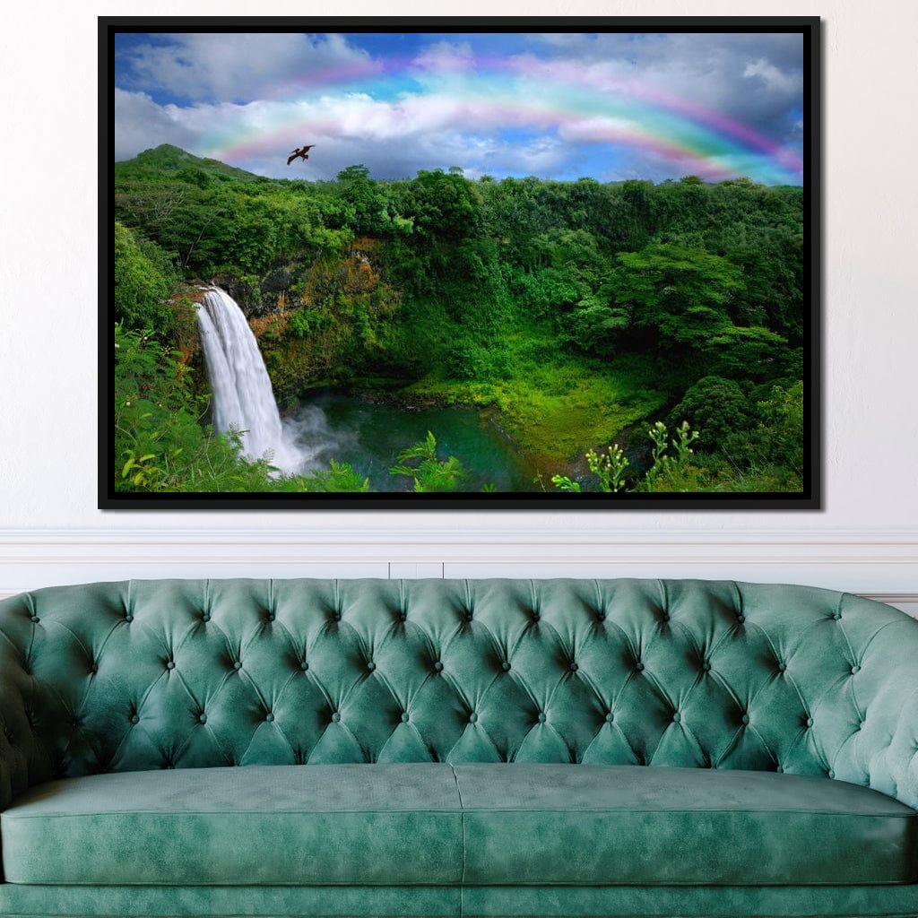 Hawaiian Jungle Canvas Wall Art