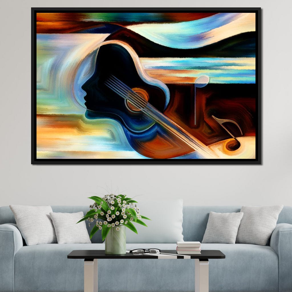 Musical Mind Canvas Wall Art