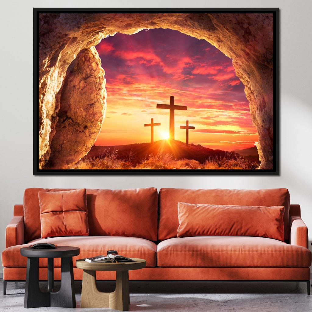 Ressurection Canvas Wall Art