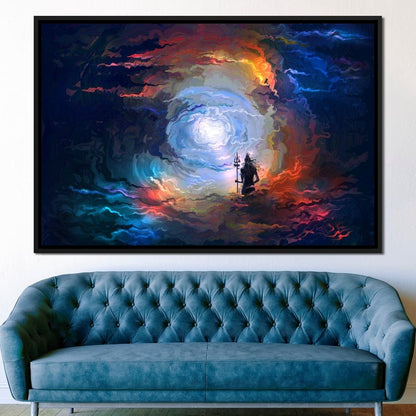 Mahadev Lord Shiva Canvas Wall Art