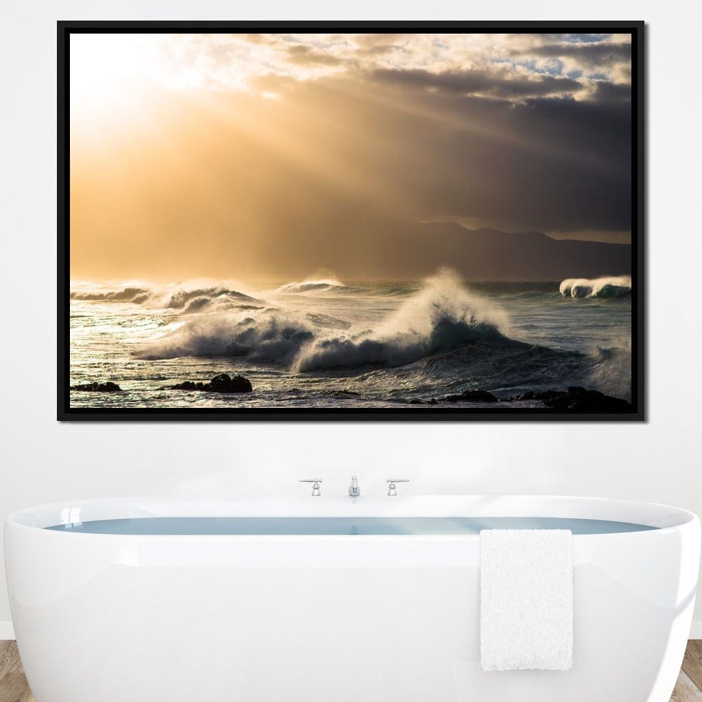Light in Darkness Canvas Wall Art
