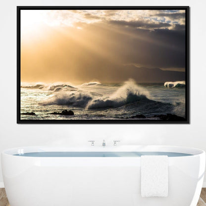 Light in Darkness Canvas Wall Art
