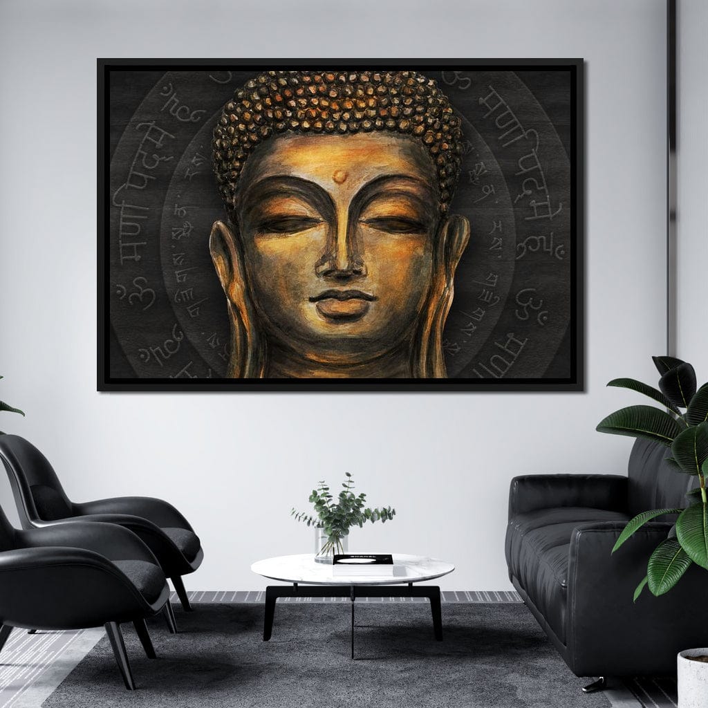 Traditional Buddha Canvas Wall Art