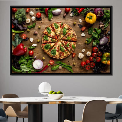 Pizza Night Canvas Wall Art