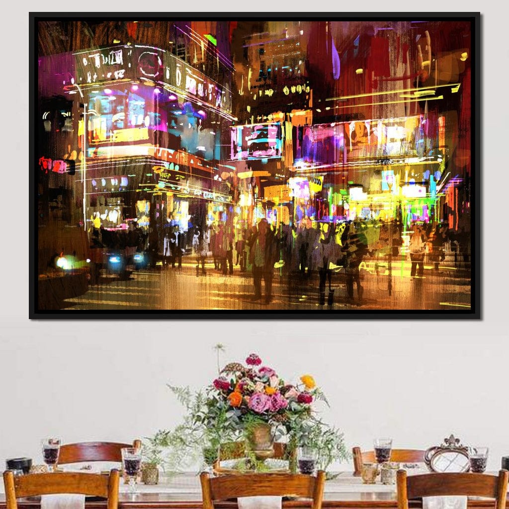 Erythracus Market Canvas Wall Art