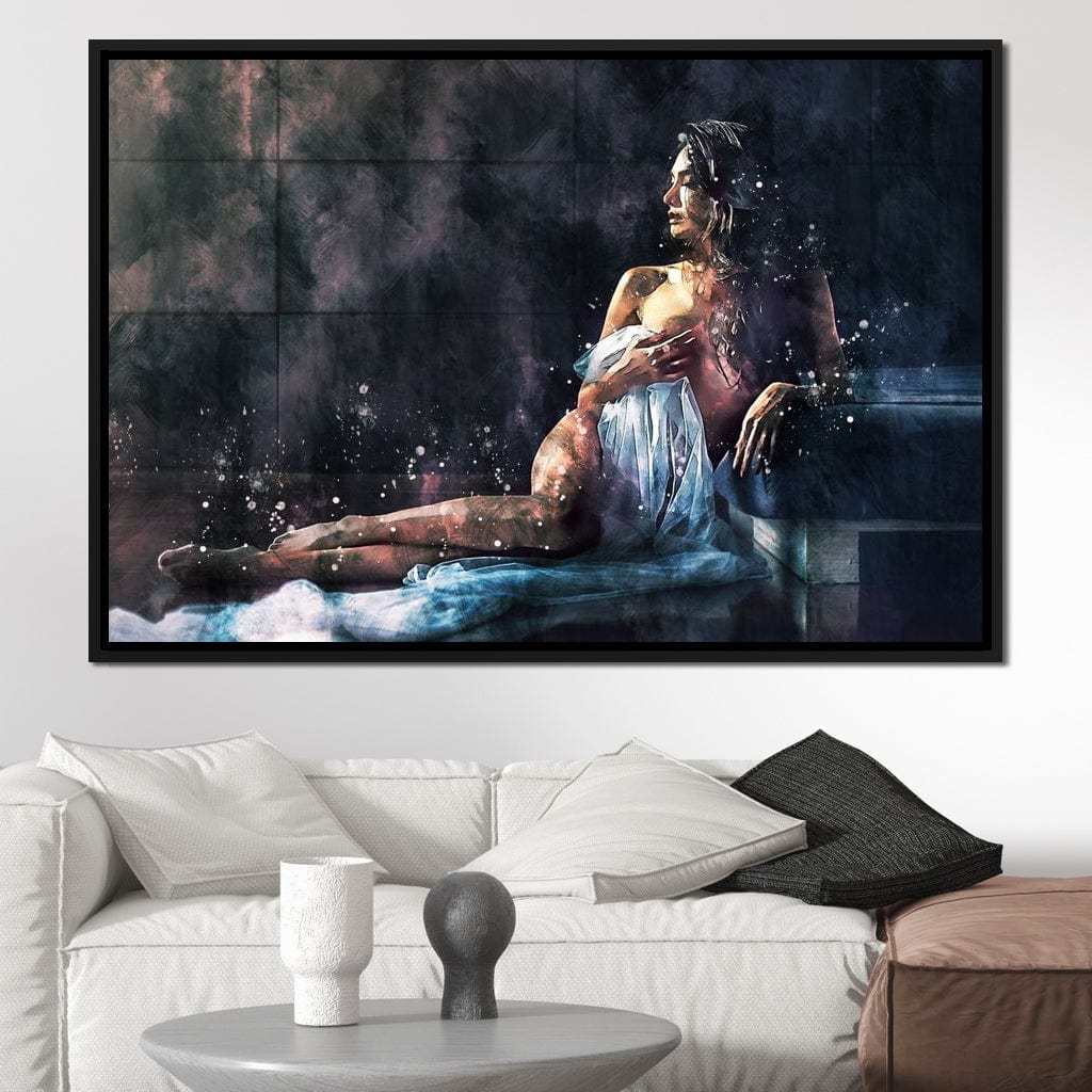 Beautiful Woman - Mateo Canvas Wall Art