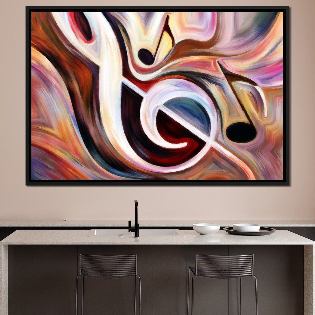 High Note Canvas Wall Art