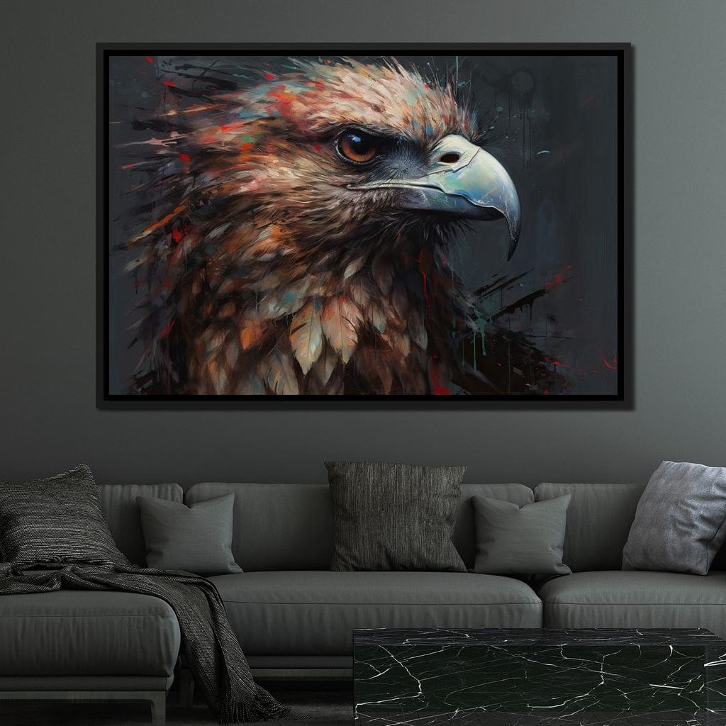 Red-Tailed Hawk Canvas Wall Art