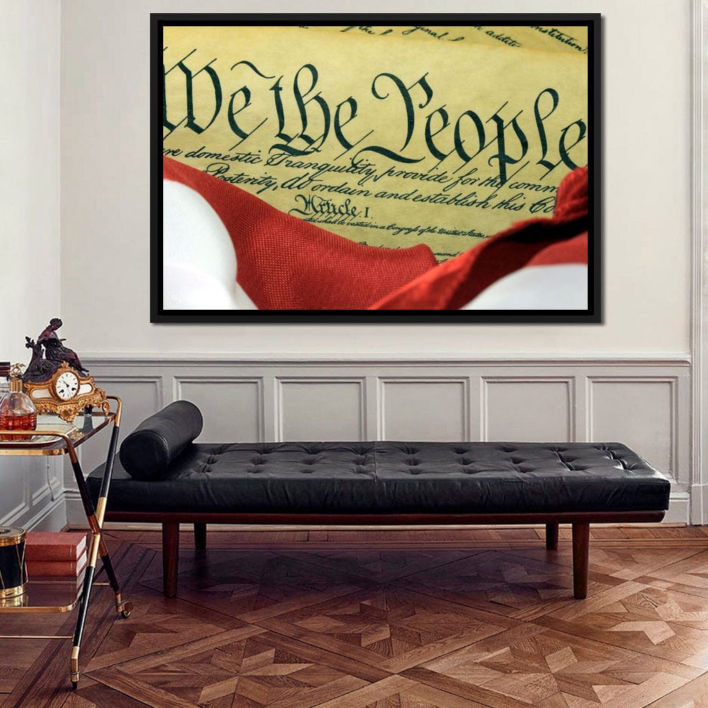 The Constitution Canvas Wall Art