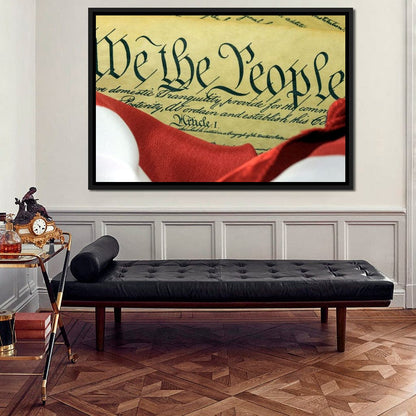 The Constitution Canvas Wall Art