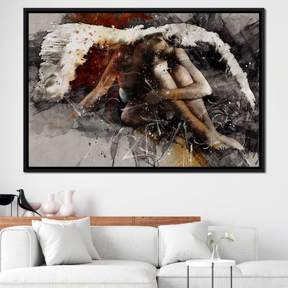 Broken Angel Canvas Wall Art